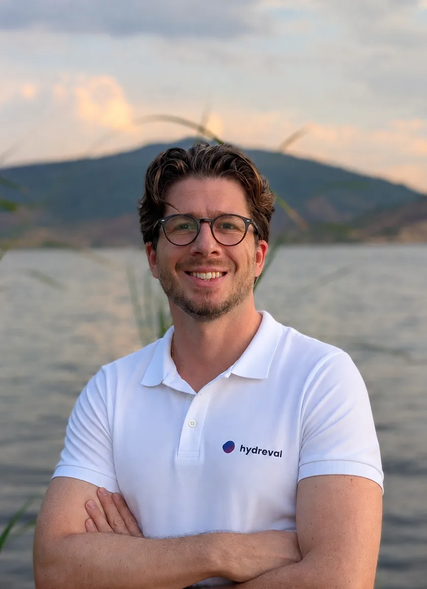 Martin Perrin, fondateur d'Hydreval